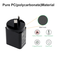 SAA RCM Certificat 1A 2A 5V Australie Alimentation Usb Chargeur Au Plug Adaptateur pour CCTV Caméra