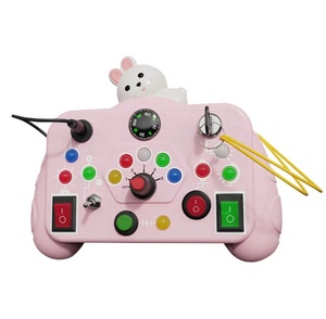 Console di Gioco Intelligente in Plastica per <span class=keywords><strong>Bambini</strong></span> <span class=keywords><strong>2</strong></span>-4 <span class=keywords><strong>Anni</strong></span>, Tavola Sensoriale Montessori con Luci per l'Educazione Precoce - Product Image 1