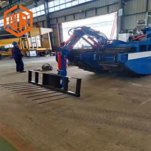 水陸両用水中クローラー型ウィードカッター収穫機湖用海藻除去機 - Product Image 2