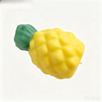 Nouveauté : Jouet sensoriel anti-stress en forme de fruit croustillant, à rebond lent, avec simulation sonore de brisure, pour le plaisir ASMR