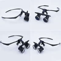 OSCAT Veterinary Equipment 2.5X 3.5X One-way Screw Thread Surgical Loupe Pet Dental Eye Loupe Magnifying Microsurgery Glasses
