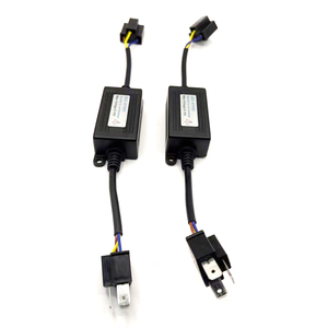 12V H4 bombilla LED faro advertencia cancelador biled proyector Canbus decodificador H4 LED Canbus coche faro decodificador arnés de cableado - Product Image 5