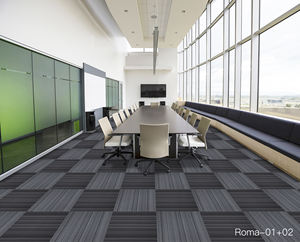 אריחי שטיח לולאה ברמה גבוהה 50 x50 ביטומן גיבוי שטיח מודרני מסין - Product Image 4