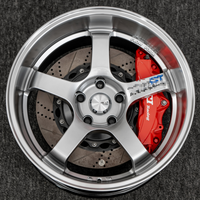 Hyper Black Hot 15/16/17/18 pouces 5*114.3 4 trous 5 trous roues de voiture de tourisme jantes en alliage de roue de voiture pour roues bmw