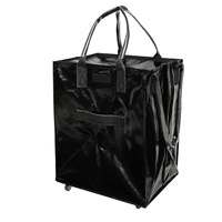 Carrito de Compras Plegable Moderno, Resistente al Agua, Tejido Grueso, para Verduras, Viajes y Almacenamiento, Venta Caliente en Comercio Exterior