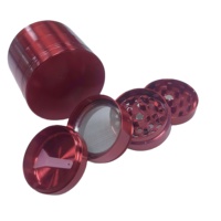Usine directe M2C accessoires pour fumeurs broyeur en alliage de Zinc personnalisé Moedor De Ervas broyeur broyeur d'herbes 63MM broyeur de tabac