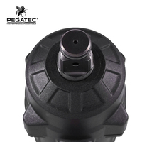 Clé à chocs sans fil PEGATEC 20V, 850 Nm, embout 1/2 pouce, deux vitesses, batterie Li-Ion 4,0 Ah et chargeur inclus