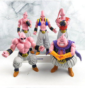 Tamaño grande 8 unids/set 14-23CM <span class=keywords><strong>Majin</strong></span> <span class=keywords><strong>Buu</strong></span> dragón Anime figura conjunto modelo de juguete - Product Image 1