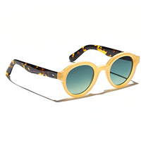 Lunettes de soleil Sifier personnalisées, monture ronde grande taille, en acétate, pour hommes et femmes, verres CR39, protection UV400, polarisées, de haute qualité, élégantes.