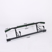 Système de gymnastique en mousse en tube d'acier portable pour musculation Multi-Gym Doorway Pull-Up Bar Dip Stands Couleur personnalisée Fitness