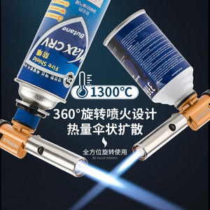 Antorcha de Gas Portátil Nurgaz con Boquilla de Latón para Cocinar y Uso en Exteriores - Product Image 5