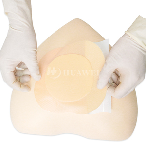 Produttore sacro schiuma di Silicone medicazione con bordo delicato traspirante fasciature impermeabili per ferite sacrali per ulcere <span class=keywords><strong>da</strong></span> pressione - Product Image 1