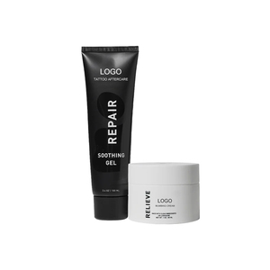 El <span class=keywords><strong>mejor</strong></span> kit personalizable para el cuidado del tatuaje incluye espuma protector solar <span class=keywords><strong>crema</strong></span> loción Gel bálsamo abrillantador calmante para la cara y el cuerpo - Product Image 2