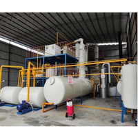 La nouvelle machine de distillation d'huile de 1 tonne à 50 tonnes pour le traitement d'huile de lubrifiant de rebut convertit en diesel