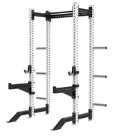 Prix d'usine – Rack de squat professionnel demi-cadre en acier au carbone – Couleur personnalisable – Un meilleur choix pour les espaces restreints