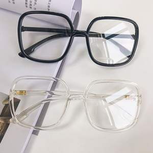 Gafas con Marco Cuadrado ZT, Anti Luz Azul, Lentes de Resina de Marco Completo, Unisex, Lentes Planos, Estilo Coreano Moderno - Product Image 4