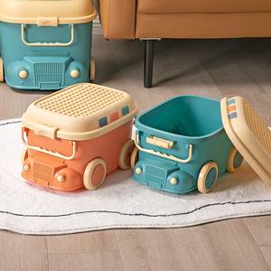 Boîte de rangement en gros pour jouets d'enfants, petit train, vêtements de bébé, collations, articles divers, organiseur - Product Image 6