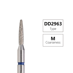 Fraise diamantée pour ongles 3/32 pouces, grains C M F, pour nettoyage des cuticules, accessoires pour ponceuse à ongles électrique, fraise diamantée pour salon de manucure - Product Image 5
