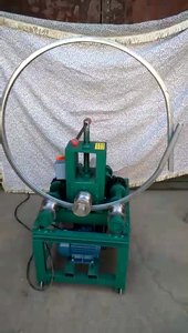 Máquina Dobladora de Tubos Cuadrados de Hierro Galvanizado Semiautomática para Suministros Decorativos, Artículos para el Hogar e Industria Automotriz - Product Image 3