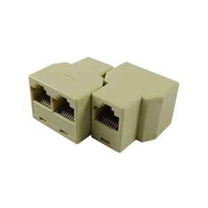 Rj45 Network <b>Splitter</b> 8p 3 Port Ethernet Connector For Cat5e Cat6 <b>Cable</b> - Product Image 1