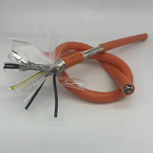 كابل سيرفو عالي المرونة 2 3 4 5 10 40 نواة، نحاس نقي مجدول، كابل روبوتات ورافعات للسيارات والمصاعد وآلات CNC - Product Image 3