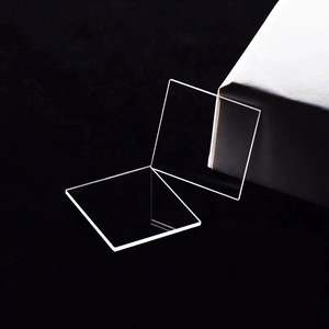 Fenêtre optique enduite UV IR en verre de silice fondue par quartz ultra-mince d'approvisionnement d'usine - Product Image 3