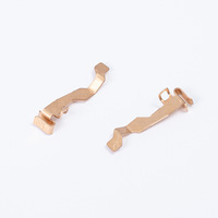 Matériel de fixation pour embases universelles à clip à ressort, embases de conversion, clips à ressort irréguliers, en acier inoxydable, emboutissage profond