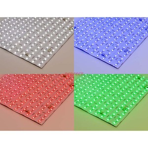 Panneau LED RGBW PSB212C SMD5050 216 LED, 24V CC, 30W par feuille, 120 °   Solution d'éclairage à angle de faisceau réglable, blanc et couleur pleine - Product Image 3