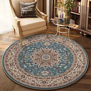 Tappeto Stampato in Fibra di Poliestere Antiscivolo Stile Retrò Persiano Lavabile in Lavatrice per Casa, Camera da Letto, Soggiorno, Sala Riunioni, Hotel, Corridoio - Product Image 3