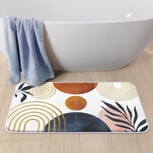 Modern Microfiber Bath Rug Runner Super Soft and Absorbent Dust-Free Foam Non-Slip <strong>Bathroom</strong> <strong>Mat</strong> for Shower Tub <strong>Floors</strong> - Product Image 1