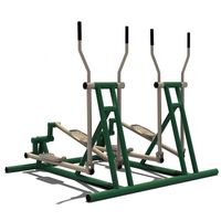 Equipo de fitness Gimnasio al aire libre Parque Deportes Spinner Entrenamiento Mancuernas Equipo, Crunches Multi Pesos Calistenia