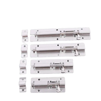 Loquet à barillet poli en acier inoxydable 304 de 6 pouces (35 mm x 154 mm) avec plaque de maintien pour armoire et porte