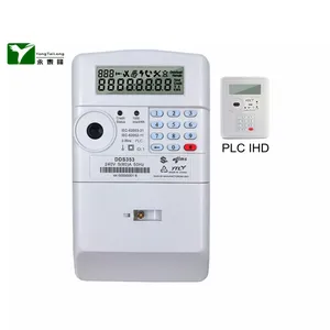 YTL prepaid meter 240V Split Type billing software IDIS Certified Power meter