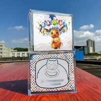 Boîte d'entraînement personnalisée à aimant fort en acrylique de haute qualité résistant aux UV Tcg Elite vitrine de protection ETB en acrylique