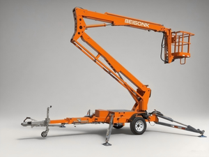 Beigonk 380V Cáp Sling có sẵn để bán kéo nâng Trailer gắn kéo thang máy bùng nổ tự hành Cherry picker Spider Lift - Product Image 3