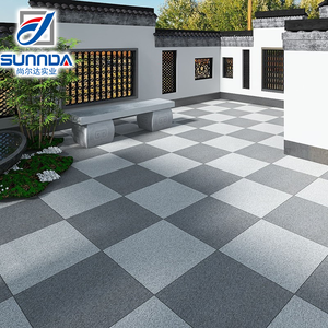 <span class=keywords><strong>Gres</strong></span> antideslizante de granito grueso en bruto para entrada, gris mate, 600x600, baldosas de porcelana antideslizantes para exteriores - Product Image 2