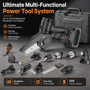 <span class=keywords><strong>Mini</strong></span> tronçonneuse électrique rechargeable, batterie au lithium, <span class=keywords><strong>scie</strong></span> à bois portative, <span class=keywords><strong>scie</strong></span> à élaguer avec chargeur de batterie 4.0Ah - Product Image 5