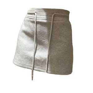 High Waisted Women's Skirt with Drawstring A-Line Wrap Design with Buttocks Support Spring/Summer Collection