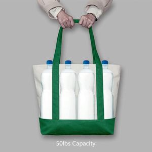 Extra Heavy-Weight Large Personalized <b>Tote</b> Cotton <b>Canvas</b> <b>Tote</b> <b>Bag</b> Reusable Custom <b>Tote</b> Shopping <b>Bags</b> Cotton <b>Canvas</b> <b>Bag</b> - Product Image 3