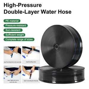 <span class=keywords><strong>Tubo</strong></span> per <span class=keywords><strong>irrigazione</strong></span> a goccia in PE nero da 3 pollici (50 mm) per microirrigazione agricola, per serre, giardini e uso agricolo - Product Image 2