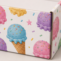 Boîte cadeau portable personnalisée avec logo imprimé, couleur bronzée, gaufrage UV, emballage en papier écologique réutilisable, vente en gros