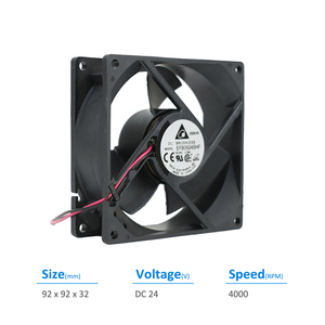 เดลต้า EFB0924SHF 92*92*32 ซม. 24VDC 0.38A 4000RPM ตู้ควบคุมอินเวอร์เตอร์ UPS พัดลมระบายความร้อนตามแนวแกน - Product Image 2