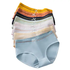 Wholesale Good Quality Girls Underwears Ladies Panties Cotton Plus Size Women's Underwear Seamless Panties Women Brief for Women
