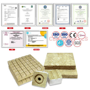 KAIHUA semi di KH-GP di avviamento tappi per piantina di lana di roccia idroponica crescente tappi per coltivazione - Product Image 5