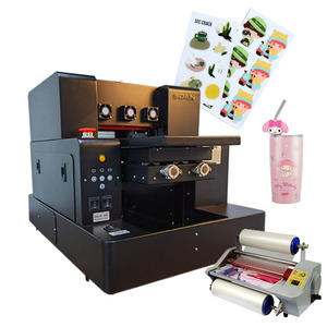 Upgrade Flatbed UV DTF <b>Printer</b> Flex Tube <b>Printer</b> Sticker Printing Machine with Vacuum <b>Table</b> for Patches Phone Case Tumbler - Product Image 1