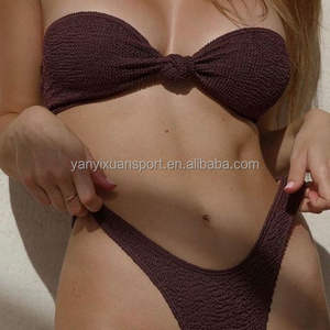 Maillot <span class=keywords><strong>de</strong></span> <span class=keywords><strong>bain</strong></span> brésilien <span class=keywords><strong>transparent</strong></span>, col licou, Micro, <span class=keywords><strong>String</strong></span> à volants, Sexy, Bikini, vente en gros, 2021 - Product Image 6