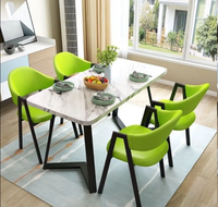 Échantillon Gratuit Ensemble de Table à Manger Pas Cher avec 6 Chaises, Style Classique Moderne, Ensemble de Table à Manger de Luxe pour 8 Personnes