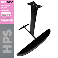 Kit complet d'hydrofoil HPS 1050 : Aile avant, mât, aile arrière, foil de surf, foil de pumping en carbone, haute performance, pour sports nautiques en vent léger
