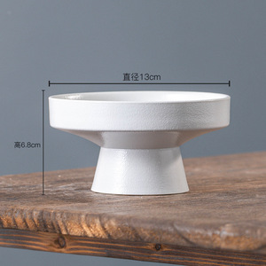Bandeja de Cerámica de Diseño Clásico para Repostería con Base Elevada, Patrón Creativo, para Frutos Secos, Vajilla de Cerámica, Conjuntos Personalizables - Product Image 6