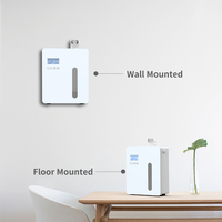 Diffuseur d'arômes pour la maison, machine à parfum d'air acrylique HVAC autonome de 300 ml, contrôlé par application